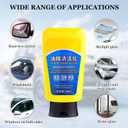 3 x Oil Film Emulsion Glass Cleaner with Sponge,Car Coating Spray,Glass Cleaner,Oil Film Remover for Car Window,Car Quick Effect Coating Agent,Great for Home and Auto Cleaning(1pc)