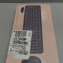 Wireless Keyboard and Mouse, COOFUN Cute Colorful 104 Keys Full Size Typewriter Keyboards Retro Cordless Key Board Ergonomic Keyboards and Mouse Wireless for Windows, PC, Laptop, Desktop (Black)