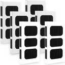 6 Pack Refrigerator Air Filter Replacement for Paultra2, Compatible with Frigidaire Pureair Ultra 2, Pure Air Ultra 2, Pureair Ultra II, Electrolux 242047805, 5303918847, 53039618847EAP12364179