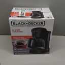 BLACK+DECKER 5-Cup Coffeemaker, Black, DCM600B