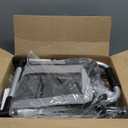 Folding Walker with Basket and Glide Skis, 5" Wheels Lightweight Walkers for Seniors and Adults, Supports Up to 350 Pounds, Adjustable Height, Compact Standard Walker