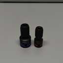 BLACKROBOT 3PCS Quick Release Impact Bit Holders 1/2 3/8 1/4-Inch Square Drive to 1/4-Inch Hex Socket Adapter, CR-MO Steel, Impact Wrench Ratchet Use