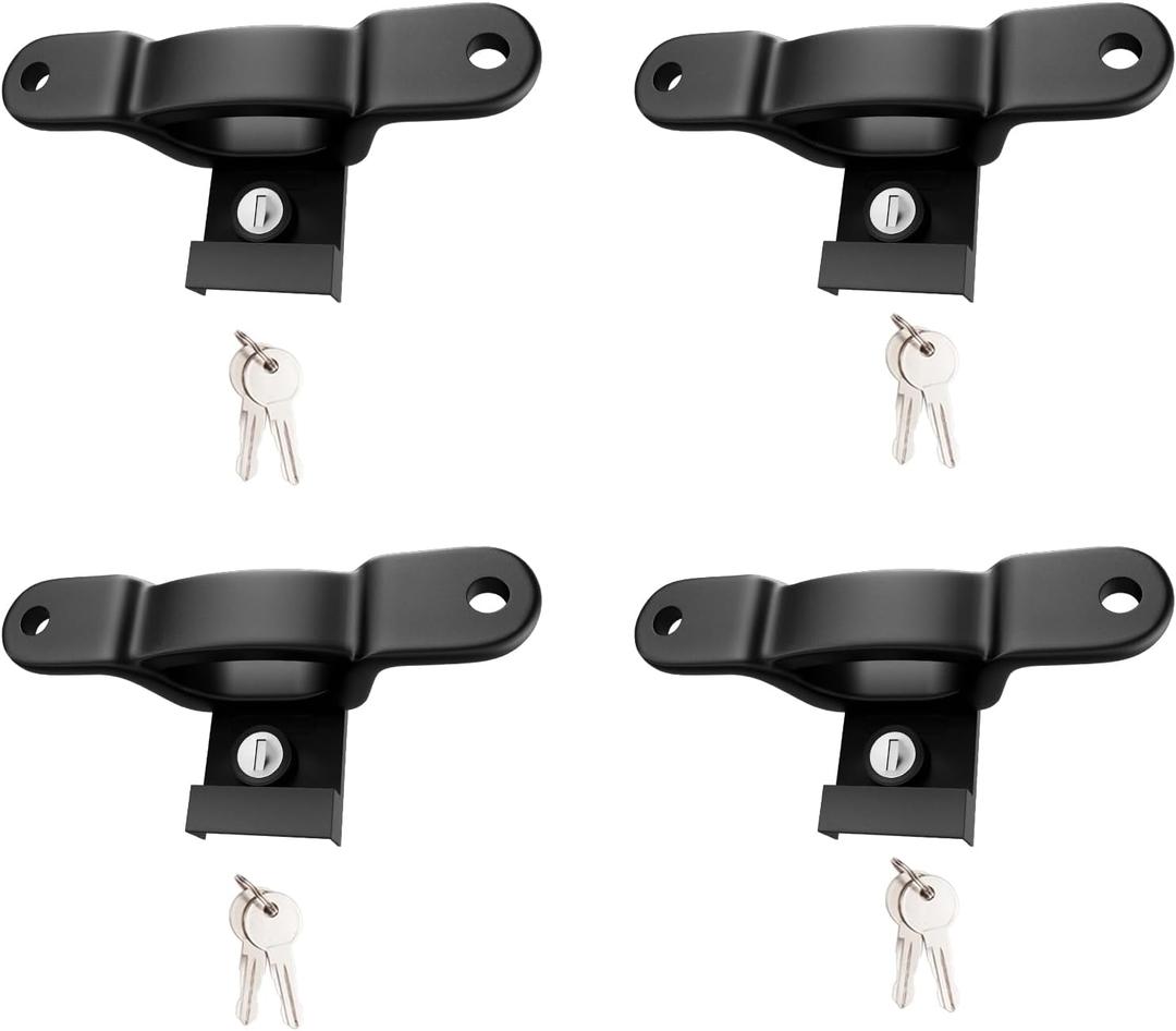 Custom Fit for Tie Down Anchors F150 F250 F350 2015-2022 2023 2024 2025 Truck Bed Tie Downs Replace# FL3Z-99000A64-B Bed Tie Downs for Truck-4 Pack Replacement Accessories