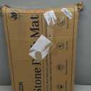 PUCUN Stone Bath Mat Diatomaceous Earth Non-Slip Shower Mat,Quick Drying Diatomite Bath Stone Mat for Bathroom Floor -Super Absorbent,Natural, Easy to Clean(24 * 16 White)