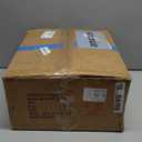 WUZUPS Chandelier Rustic Farmhouse Industrial Round Ceiling Pendant LED Light Fixture with Clear Glass Shades for Dining Room Kitchen Island Foyer Entryway, H 13" x W 10", E26 Base, Black