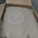 Martha Stewart Goose Feather Down Fiber Cotton Comforter Queen Size, Feather Duvet Insert Queen, Hotel Collection Hypoallergenic Comforter 58oz All Season Medium Warmth 90 x 90 Inch White