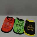 12 Pieces Dog Shirts Pet Printed Clothes with Funny Letters Summer Pet T Shirts Cool Puppy Vest Breathable Dog Outfit Soft Cat Sweatshirt for Chihuahuas Cats Accessories, 12 Styles(Medium)