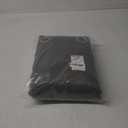 RYB HOME Extra Wide Outdoor Curtains Windproof, Blackout Waterproof Privacy Outside Curtains for Patio Pergola Pool Hut Screen Porch Outside Deck, W 84 x L 96 inch, Grey, 2 Panels