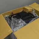 Architectural Mailboxes Hamilton Secure, Locking USPS Approved Heavy Duty, Cast Aluminum Metal Post Mounted Mail Box for Outside, Black Large Curbside Mailbox with Magnetic, Lockable Double Doors