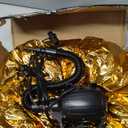 Inflatable Mirror Ball, 2m 80in Golden Inflatable, Shiny Mirror Ball with Double-Layer PVC Garden Balls for Party, Wedding, Outdoor&Indoor Decor, with 600w air Pump