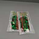 2 Pack Football Party Decorations, 3.28 FT x 7.05 FT Tinsel Backdrop, Brown Green Foil Fringe Curtains Metallic Party Streamer, Football Party Supplies Game Day Decorations 2026