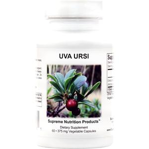 Supreme Nutrition Uva Ursi, 60 Pure Bearberry Vegetarian Capsules (bbd: 05/2028)