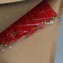 36 Pcs Red Velvet Ribbon Bows for Christmas Tree  Clip-On Style, Pre-Tied for Hassle-Free Use | Perfect Xmas Ornaments for Garland, Wreath, Indoor & Outdoor Decor (5 x 7 Inches,3/8'' Width)