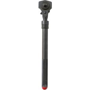 MacWork 1/2in.& 3/8in Dual Head Ratchet Handle -Telescopic Black Ratchet Spanner with Hammer Function