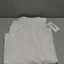 Womens High Waist Wide Straight Leg Trousers Casual Slacks Dress Pants with Pockets, (White, 14XTall)