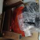 End Table with Movable Top and Charging Station, Narrow Side Table with Storage Cabinet and USB, Sofa Table for Living Room Bedroom (Walnut)