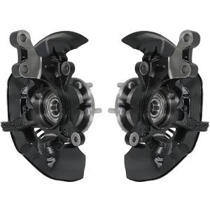 2 PCS Front Left and Right Steering Knuckles Wheel Bearing Hubs Assembly Replacement for 2011-2017 Toyota Sienna 698430, 698431
