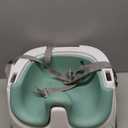 Ingenuity Baby Base 2-in-1 Booster Feeding and Floor Seat with Self-Storing Tray - Slate