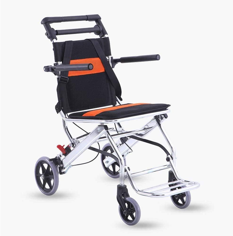 Ultra-Lightweight Outdoor Comfortable Mobile Wheelchair Displacement Machine/Folding Portable Aluminum Alloy Travel Transportation Outdoor Comfortable Mobile Wheelchair Displacement Machine