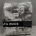 Washable Area Rug 8x10, Area Rugs Stain Resistant Neutral Washable Rugs for Living Rooms Bedroom Vintage Non-Slip Thin Large Size Area RugGrey