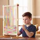 Melissa & Doug Wooden Multi-Craft Weaving Loom: Extra-Large Frame (22.75 x 16.5 inches), One Size