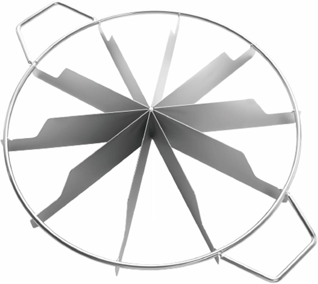 10 Slices Pie Cutter Cookie Cutters Pizza Cutters Stainless Steel Side-Handles