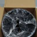 Kitchen Utensil Holder for Countertop 360 Rotating Utensil Caddy Extra Large Utensil Crock Cooking Utensil Holder for Kitchen Counter (Silver and Black)