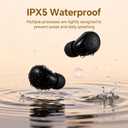 Ear Buds Invisible Mini Earbuds Wireless Bluetooth, Smallest Low Profile Micro Tiny Discreet Hidden Earbuds for Work, Small Headphones, Sleep Wireless Earphone IPX5 Waterproof for Small Ear Canals