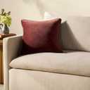 Loloi Chris Loves Julia Liza Collection PCJ0020 Wine 18'' x 18'' Cover Only Pillow
