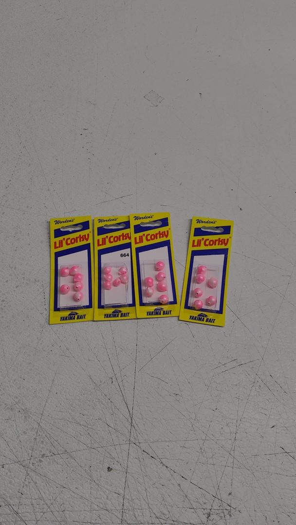 Worden's Lil'Corky Yakima Bait 4Pack Size 10