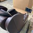 Real Relax 2025 Massage Chair Full Body,Dual Core S Track with Zero Gravity Recliner,Lower Back and Calf Heating, LCD and APP Control,Shiatsu,Bluetooth,Office and Home Use,Brown and Gold