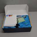 Sensory Swing for Kids Indoor Outdoor - Calming Cocoon Therapy Swing, Holds 300lbs - Hug-Like Sensory Hammock with 360 Swivel Hardware for Autism, ADHD, SPD Support (Green/Blue)