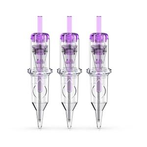 Wormhole Tattoo Cartridge Needles, 20pcs 9RS Disposable Tattoo Needle Cartridges Standard 9 Round Shader for Tattoo Pen Tattoo Cartridge Machine Permanent Makeup Tattoo Supplies (1209RS)