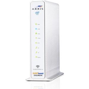 ARRIS Surfboard (24x8) DOCSIS 3.0 Cable Modem Plus AC1750 Dual Band Wi-Fi Router and Xfinity Telephone, 1 Gbps Max Speed, Certified for Comcast Xfinity Only (SVG2482AC)