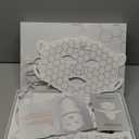 Yahi Red Light Therapy Mask for Face & Neck, 7-in-1 LED Light Therapy Mask with 850nm NIR, Lightweight Portable for Home & Travel, Rechargeable for Anti-Aging, Skin Firming & Revitalizing Glow, White