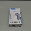 BEAUTURAL Fabric Shaver and Lint Remover, Sweater Defuzzer with 2-Speeds, 2 Replaceable Stainless Steel Blades, Battery Operated, Remove Clothes Fuzz, Lint Balls, Pills, Bobbles Gray