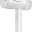 BEAUTURAL Steamer for Clothes, Portable Garment Wrinkle Remover, Fast 30s Heat-up, Foldable and Handheld, 120V Only (Not for 220V Europe) (White)