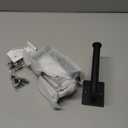 OCIOLI 4 Pack No Drill Curtain Holdbacks - Self-Adhesive/Screw-in Metal Curtain Tie Backs with Rustproof SUS304 Steel, Wall Mount Drapery Hooks, Damage-Free Installation for All Curtains (4, Black)