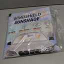 Sunshade for 2020 2021 2022 2023 2024 2025 2026 Transit Accessories Front Window Shades Cover Protector 210T Reflective Blocks UV Rays Keep Your Cars Interior Cool