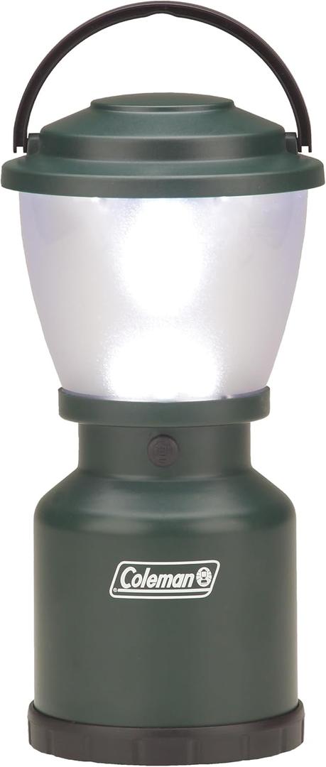 Coleman 4D LED Camp Lantern, Lightweight & Water-Resistant Battery-Powered Lantern, Ideal for Camping, Emergencies & At-Home Use (One Size)