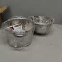 Marsheepy Double Boiler Pot Set,2000ML/1.8QT Mixing Bowl for Chocolate Melting, 2800ML/ 2.54QT 304 Stainless Steel Pot With Silicone Spatula for Melting Chocolate, Candy, Candle, Soap, Wax