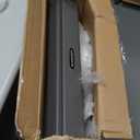 MUCHENGHY Folding Adirondack Chairs, Patio Chairs, Lawn Chairs, Outdoor Chair, Adirondack Chair Plastic, Fire Pit, Weather Resistant with Cup Holder for Deck, Backyard, Garden(Gray) (Grey)