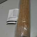LazBlinds No Tools No Drill Cordless Bamboo Roman Shades, Light Filtering Window Treatment, Roll Up Bamboo Blinds for Windows 25'' W x 64'' H, Brown