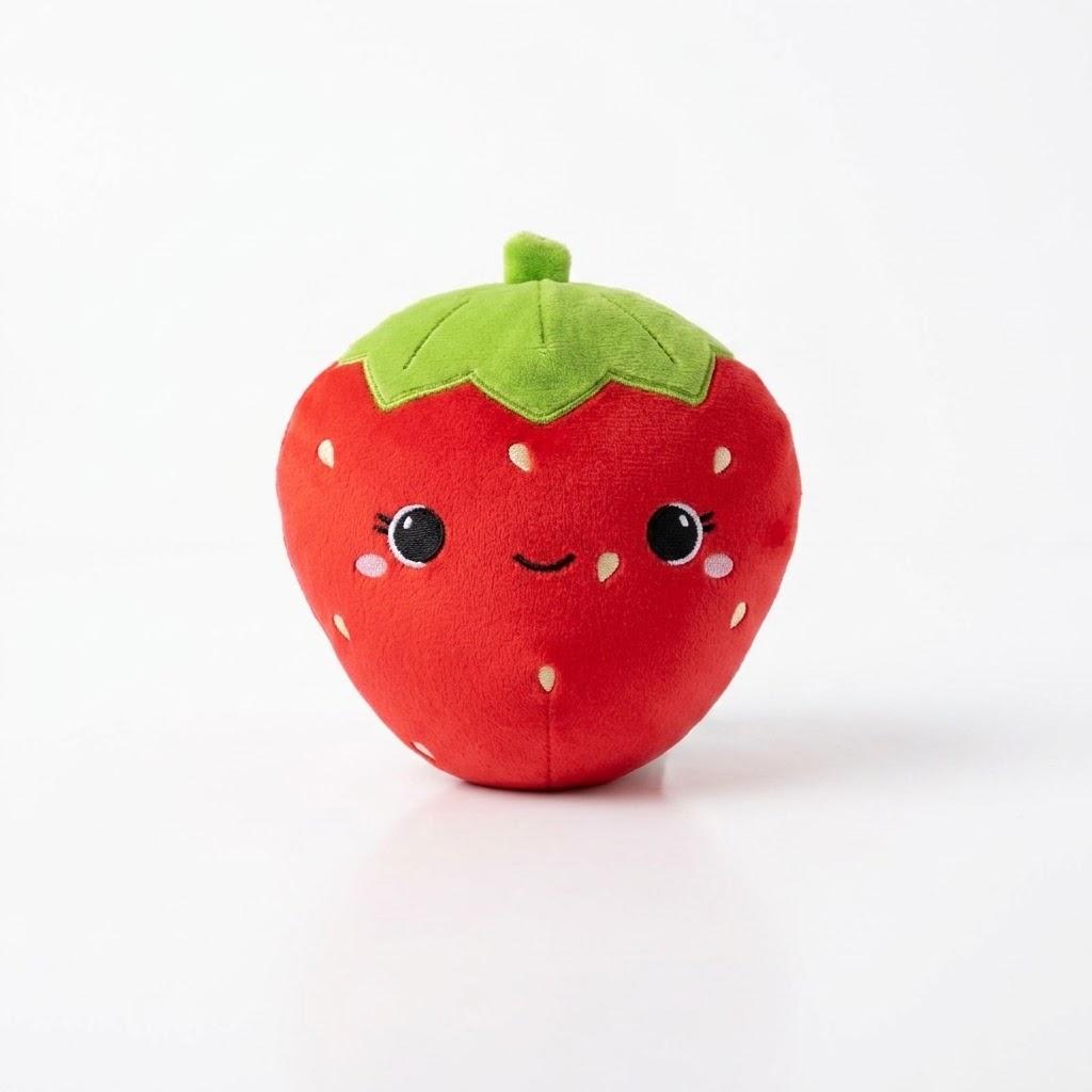 Strawberry plush toy