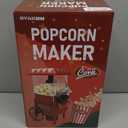 Popcorn Machine, Hot Air Popcorn Maker Kit Gift Box, Portable Home Popcorn Popper Machine, 10-Cup,Oil-Free,Retro Style, Compact and Cute