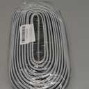 40FT Kerf Weather Stripping Door Seal Front Exterior Door Weather Stripping Seal Strip for Door Frame Door Insulation Soundproofing (with 4 Door Corner Seals) (Black)