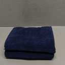 GAWAMAY Decorative Square Throw Pillow Covers 18"x18" Inch Set of 2, Super Soft Chenille Pillows Cover Fall Pillowcase for Living Room Bedroom Sofa Couch Cushion Cover Navy Blue 45x45cm (Only Covers)