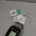 AILE Blood Pressure Monitor, Blood Pressure Machine Upper Arm Large Cuff(8.7"-16.5"), High Automatic Blood Pressure Monitors Cuff for Home Use, Manual Arm Bp Monitor, 2 * 99 Memory (Black)