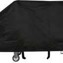 Waterproof BBQ Grill Cover, 600D Heavy Duty Polyester, UV & Snow Resistant, Fits for Blackstone 28 Inch Griddle & Camp Chef Flat Top Grill, 45" W x 23" D x 25" H, with Buckle Straps