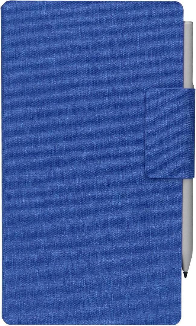 ZhaoCo Fabric Magnetic Case for Remarkable Paper Pro Move (7.3" Paper Tablet), Slim Lightweight Book Folio Protective Cover - Blue